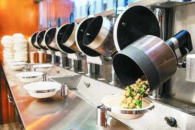 機(jī)器人掌勺的“無(wú)人餐廳”是什么樣_中國(guó)機(jī)器人網(wǎng)